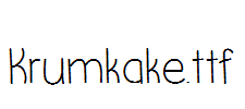 Krumkake.ttf