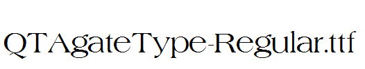 QTAgateType-Regular.ttf