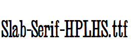 Slab-Serif-HPLHS.ttf