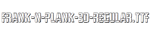 Frank-n-Plank-3D-Regular.ttf