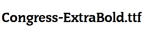 Congress-ExtraBold.ttf