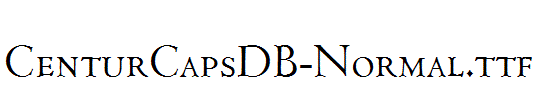 CenturCapsDB-Normal.ttf