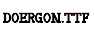 Doergon.ttf