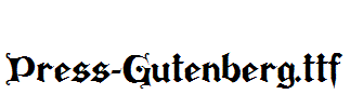 Press-Gutenberg.ttf