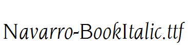 Navarro-BookItalic.ttf