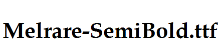 Melrare-SemiBold.ttf