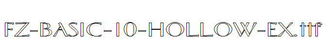 FZ-BASIC-10-HOLLOW-EX.ttf