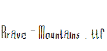 Brave-Mountains.ttf