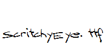 ScritchyEye.ttf