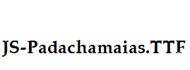 JS-Padachamaias.ttf