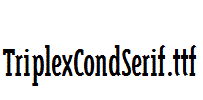 TriplexCondSerif.ttf