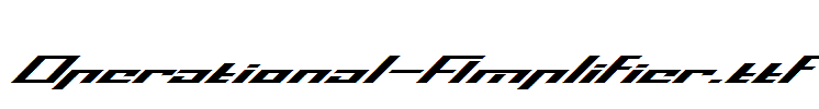 Operational-Amplifier.ttf