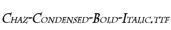 Chaz-Condensed-Bold-Italic.ttf