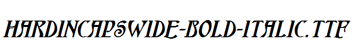 HardinCapsWide-Bold-Italic.ttf