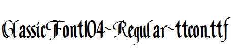 ClassicFont104-Regular-ttcon.ttf