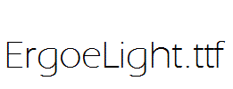 ErgoeLight.ttf