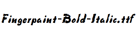 Fingerpaint-Bold-Italic.ttf