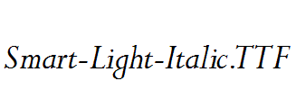 Smart-Light-Italic.ttf