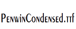 PenwinCondensed.ttf