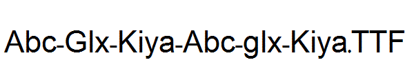 Abc-Glx-Kiya-Abc-glx-Kiya.ttf