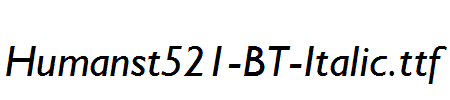 Humanst521-BT-Italic.ttf