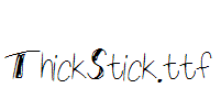 ThickStick.ttf