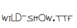 Wild-Show.ttf