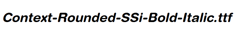 Context-Rounded-SSi-Bold-Italic.ttf