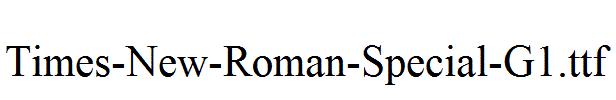 Times-New-Roman-Special-G1.ttf