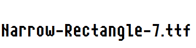 Narrow-Rectangle-7.ttf