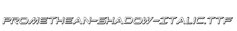 Promethean-Shadow-Italic.ttf