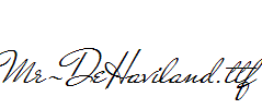 Mr-DeHaviland.ttf