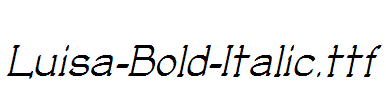 Luisa-Bold-Italic.ttf