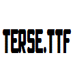 Terse.ttf