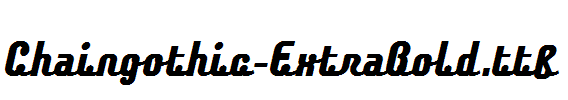 Chaingothic-ExtraBold.ttf