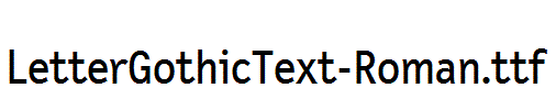 LetterGothicText-Roman.ttf