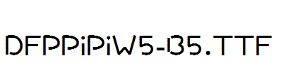 DFPPiPiW5-B5.ttf