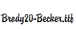 Brody20-Becker.ttf