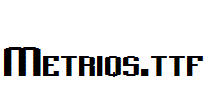 Metriqs.ttf