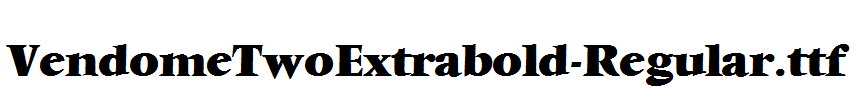 VendomeTwoExtrabold-Regular.ttf