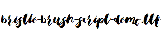 Bristle-Brush-Script-Demo.ttf