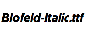 Blofeld-Italic.otf