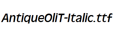 AntiqueOliT-Italic.ttf