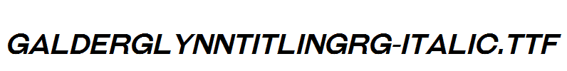 GalderglynnTitlingRg-Italic.ttf