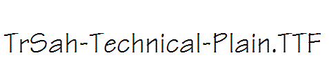 TrSah-Technical-Plain.ttf