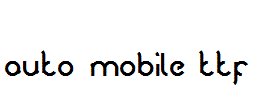 auto-mobile.ttf