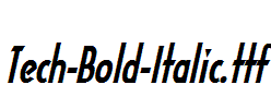 Tech-Bold-Italic.ttf