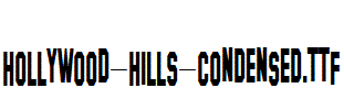 Hollywood-Hills-Condensed.ttf