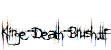 Klinge-Death-Brush.ttf