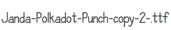 Janda-Polkadot-Punch-copy-2-.ttf